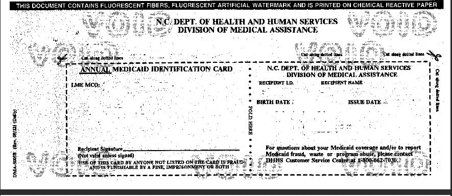 Nc Dhhs Medicaid Cards Incorrectly Mailed To Recipients North Carolina Health News