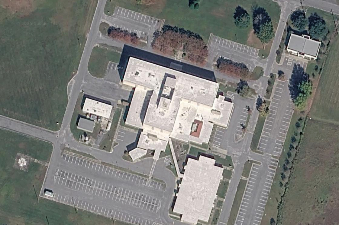 Aerial view of the Martin General campus in Williamston.